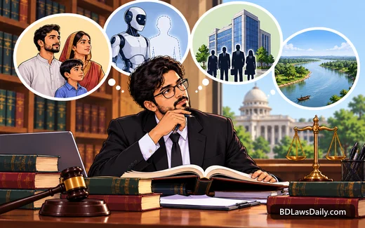 Legal Personality বা আইনগত ব্যক্তিত্ব কী? প্রাকৃতিক ও কৃত্রিম ব্যক্তি, কর্পোরেট ব্যক্তিত্বের তত্ত্ব এবং নদীর আইনি সত্তা আলোচনা কর