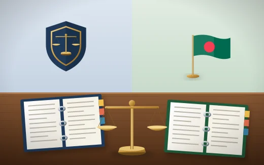 মৌলিক অধিকার (Fundamental Rights) ও রাষ্ট্র পরিচালনার মূলনীতি (Directive Principles)-এর মধ্যে পার্থক্য নির্ণয় কর