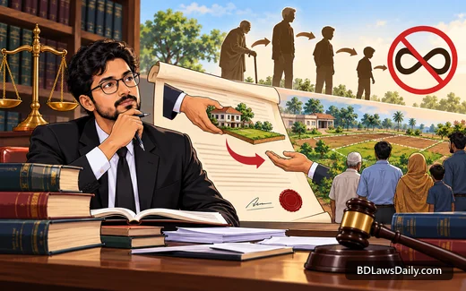 Rule against Perpetuity কী? সম্পত্তি হস্তান্তর আইনের ১৪ ধারার আলোকে চিরস্থায়িত্ববিরোধী নিয়ম ব্যাখ্যা কর