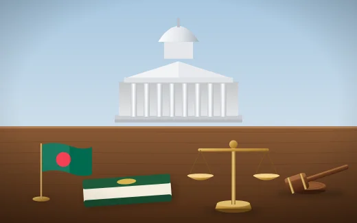 Rule of Law নীতির মূল বৈশিষ্ট্যসমূহ আলোচনা কর