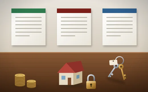 Transfer of Property Act অনুযায়ী 'Sale', 'Mortgage' ও 'Lease'-এর মধ্যে পার্থক্য নির্ণয় কর